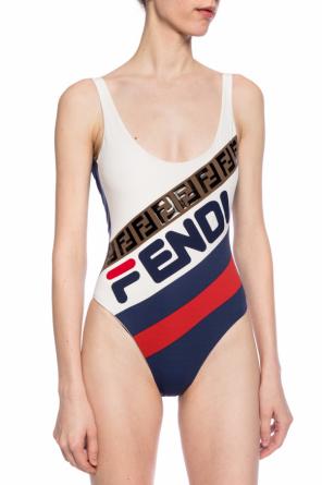 One-piece swimsuit with logo, zdjęcie 2 One-piece swimsuit with logo od Fendi